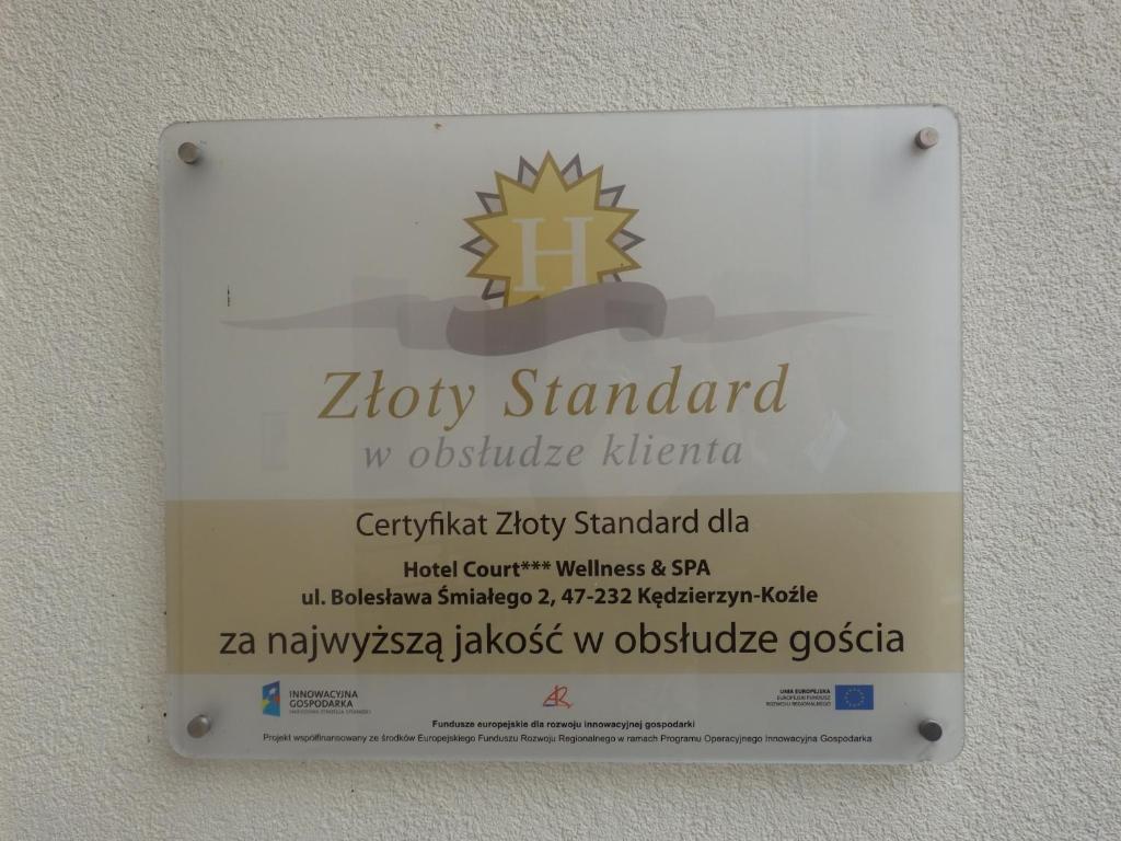 Hotel Court Wellness&Spa Kędzierzyn-Koźle Buitenkant foto